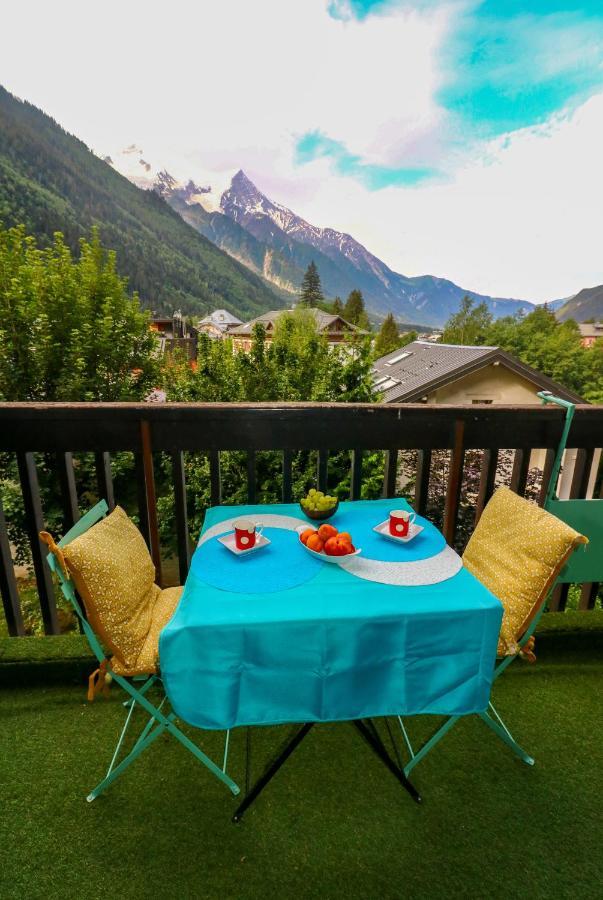 Chamonix Centre, 51M2, Vue Mt Blanc, 2 A 6 Pers, 2 Balcons Lägenhet Exteriör bild