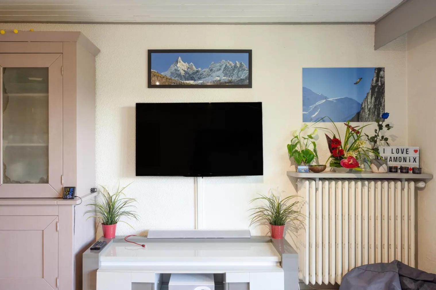 Chamonix Centre, 51M2, Vue Mt Blanc, 2 A 6 Pers, 2 Balcons Lägenhet Exteriör bild