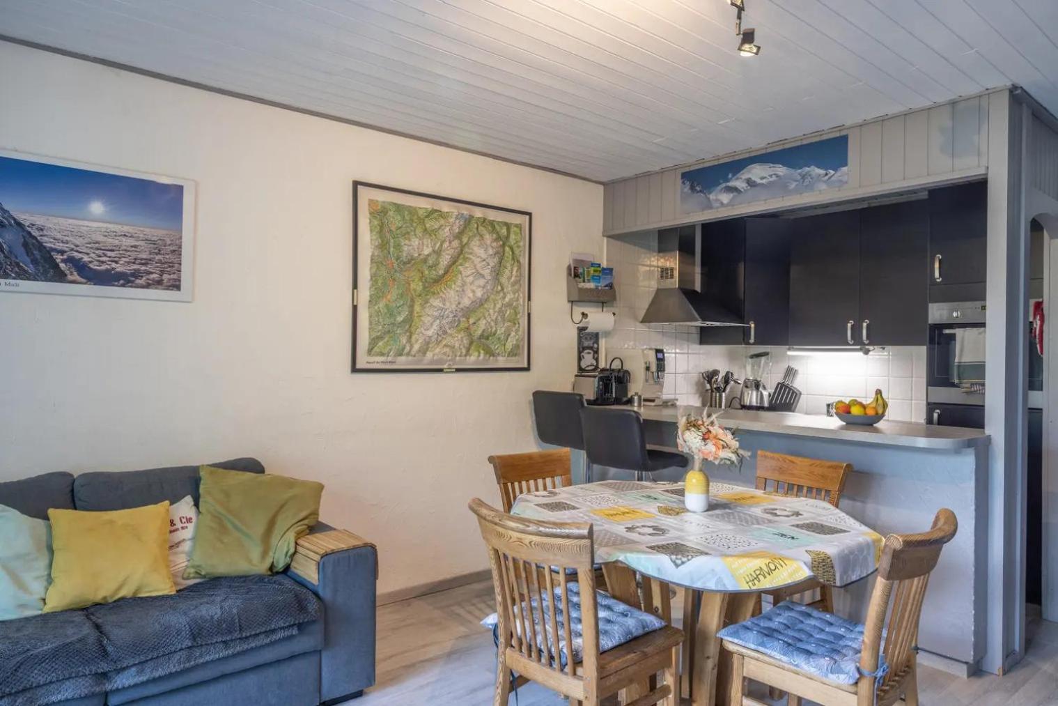 Chamonix Centre, 51M2, Vue Mt Blanc, 2 A 6 Pers, 2 Balcons Lägenhet Exteriör bild
